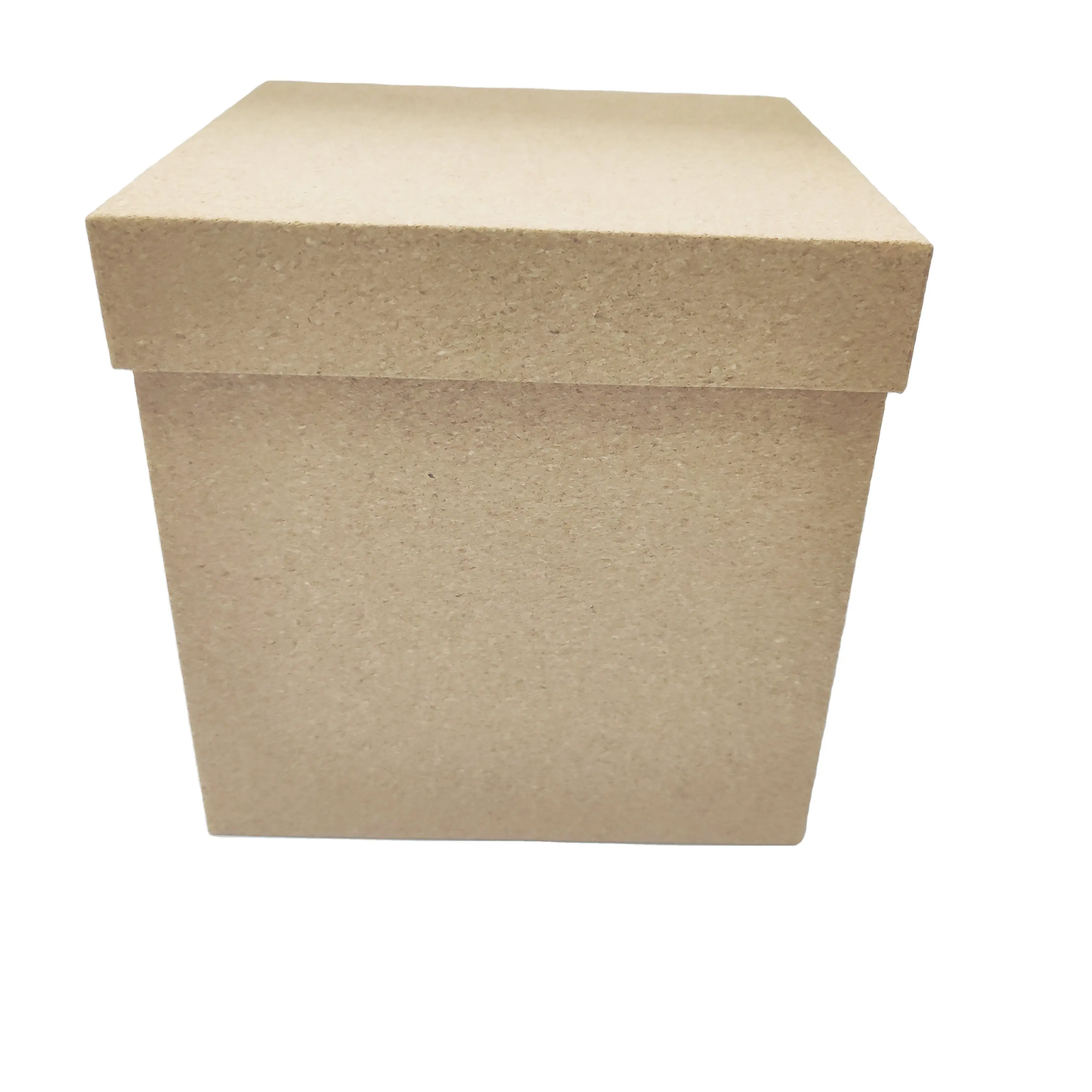 Großvolumige Deckel Kork verpacktes Papier Aufbewahrung sbox Papier Geschenk boxen Futter von Pappe