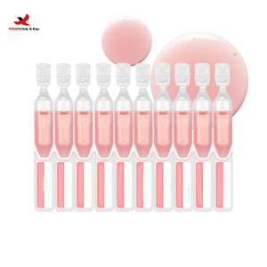 Suero Facial de un Día con ADN de Salmón PDRN Pink de Marca Privada, Ampolla Intensiva al 99%, Colágeno, Ácido Hialurónico, Antiarrugas, Blanqueador, Vitamina E - Product Image 1
