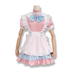 महिलाओं के लिए फैक्टरी मूल्य लोलिटा ड्रेस कॉस्प्ले पाउडर ब्लू नौकरानी लॉलीटा फैंसी ड्रेस कॉस्प्ले - Product Image 2