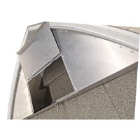 Lamax Vente à chaud 16 pieds grand tout soudé coque en V profonde Lakes & Rivers ferry en aluminium Console pour les ventes
