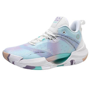 Friction Audible Youth Luminous Practical Mesh Upper EVA Midsole Rubber Outsole <strong>Basketball</strong> <strong>Shoes</strong> Men Summer New Durable Non-slip - Product Image 5