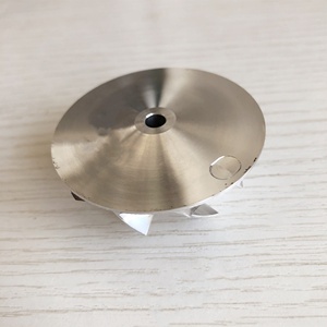 TF035 6 + 6 cuchillas 38,00/51,00mm Turbo fresadora/aluminio 2618/billet rueda compresor para 49335-00600/49135-09610 <span class=keywords><strong>N47D20</strong></span> - Product Image 3