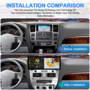 Navihua, Nuevo Radio de Auto Android de 17 Pulgadas con GPS, DSP, Estéreo, Reproductor con Carplay para Infiniti QX56 Nissan <span class=keywords><strong>Amanda</strong></span> 2008-2015 - Product Image 4