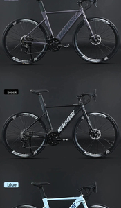 Best-seller aux États-Unis, <span class=keywords><strong>vélo</strong></span> <span class=keywords><strong>de</strong></span> <span class=keywords><strong>ville</strong></span> <span class=keywords><strong>de</strong></span> course à frein à disque, <span class=keywords><strong>vélo</strong></span> <span class=keywords><strong>de</strong></span> route, modèle <span class=keywords><strong>de</strong></span> <span class=keywords><strong>vélo</strong></span> à guidon tombant léger en aluminium à 14 vitesses, 28 pouces, câbles cachés - Product Image 3