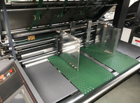 Machine à plastifier semi-automatique pour le collage de papier et le laminage de carton ondulé 1600