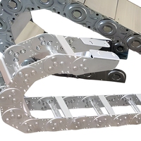 Chaîne de convoyeur à câble en acier TL125, tuyau flexible hydraulique, canal de câble flexible à commande numérique