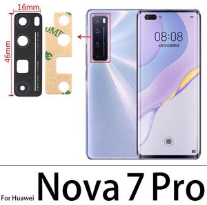 Parti di Ricambio per Riparazione Telefoni e Computer, Copertura in Vetro per Fotocamera Posteriore per <span class=keywords><strong>Huawei</strong></span> Nova 5T 5 5i 5T 5Z 6 Se 7 8Se Pro con Adesivo - Product Image 6