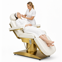 Chaise de transplantation capillaire électrique rotative à 360 degrés à 3 moteurs, idéale pour cliniques dermatologiques et salons médicaux – Offre Spéciale