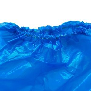 Couverture de botte antidérapante jetable imperméable, protecteurs de <span class=keywords><strong>chaussures</strong></span>, Protection antidérapante Durable, couverture de botte longue en plastique imperméable - Product Image 3