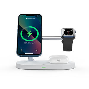 Soporte de cargador inalámbrico magnético compatible con Appl e <span class=keywords><strong>Watch</strong></span> <span class=keywords><strong>8</strong></span> Aripods - Product Image 6