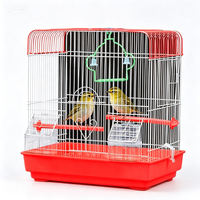 Cages d'élevage pour oiseaux, cages pour perroquets et pinsons, accessoires de décoration, cages en grillage métallique, nichoirs pour oiseaux