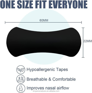 60 Lembar Plester Hidung Kain Non-woven Ekstra Kuat untuk Pernapasan, Alat Anti-Dengkur untuk Olahraga, Tidur, dan Meredakan Masalah Pernapasan Hidung - Product Image 4