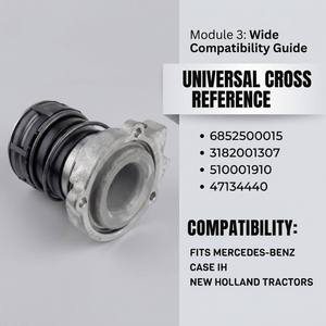 Roulement de débrayage concentrique en acier pour cylindre récepteur 6852500015 3182001307 Mercedes-Benz MB Tracteur pour IH Garantie 1 an - Product Image 2
