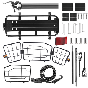 <span class=keywords><strong>Porte</strong></span>-bagages arrière pour vélo WEST BIKING, <span class=keywords><strong>porte</strong></span>-bagages pour vélo cargo, <span class=keywords><strong>porte</strong></span>-outils, vélo de montagne, grande capacité, <span class=keywords><strong>porte</strong></span>-bagages arrière léger pour vélo - Product Image 5