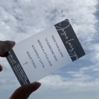 Cartes de visite transparentes en PVC holographique imperméables avec impression personnalisée