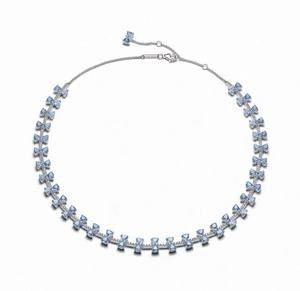 Nuevo <span class=keywords><strong>collar</strong></span> con colgante clásico deslumbrante en forma de corazón redondo de plata de ley 925, adecuado para colgantes originales, <span class=keywords><strong>collar</strong></span> DIY para ocasiones especiales. - Product Image 3