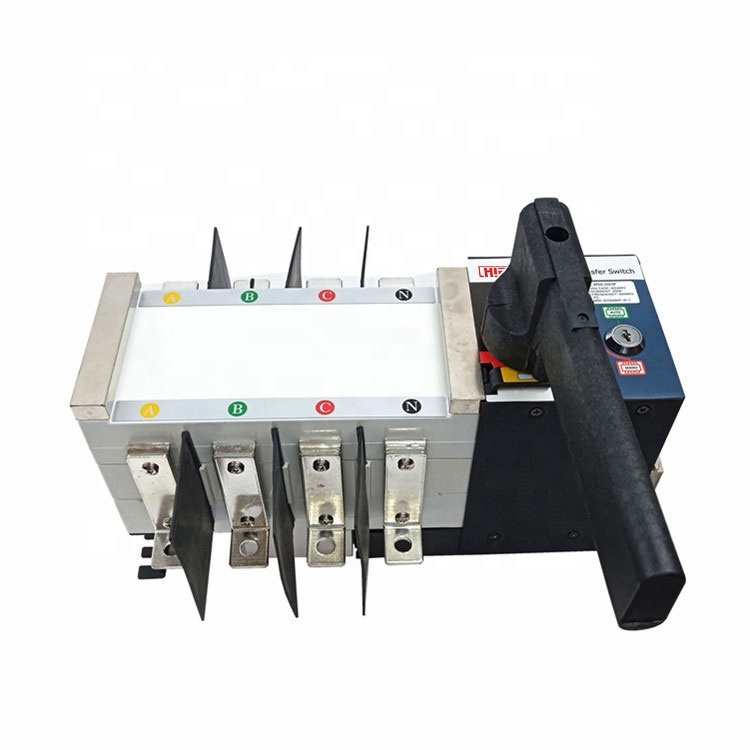 RP5D-250 <strong>200</strong> <strong>Amp</strong> 220V/110V 3Phase Dual Power <strong>Automatic</strong> <strong>Transfer</strong> Changeover <strong>Switch</strong> for Generator