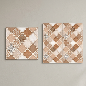 หินอ่อนราคาถูกขนาด40x40ซม. แบบชนบทขนาด400x400มม. กระเบื้องปูพื้นเซรามิกสำหรับที่จอดรถอพาร์ตเมนต์ - Product Image 3