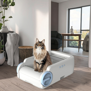 Smart Electric Basin Cat <strong>Litter</strong> Box Odor-Proof Function Easy Clean Feature Environmental Protection <strong>Automatic</strong> Cat <strong>Litter</strong> <strong>Tray</strong> - Product Image 3