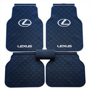 Alfombrillas de Coche de PVC y Goma con Logotipo Personalizado Universal al por Mayor, Alfombrillas Impermeables Antideslizantes para Automóviles - Product Image 1