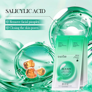 OEM SADOER masker Label pribadi, perawatan wajah lembar asam salisilat pelembab tiga langkah - Product Image 2