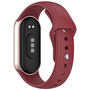 <span class=keywords><strong>Bracelet</strong></span> de sport en silicone respirant avec boucle papillon pour Xiaomi <span class=keywords><strong>Mi</strong></span> Band 8 9 10 – <span class=keywords><strong>Bracelet</strong></span> de remplacement pour montre connectée - Product Image 4