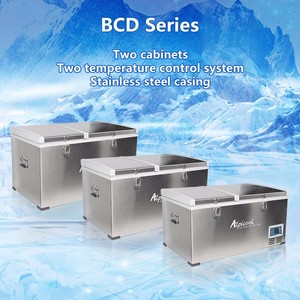 Tủ lạnh điện 100L, làm mát bằng điện, dùng cho cắm trại, xe RV, ô tô, tủ đông di động, 240V, 12V, làm bằng kim loại, có máy nén, đạt chứng nhận CE - Product Image 6