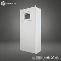 Armoires mécaniques extérieures L CE IP55 IK10 résistantes aux chocs de Guangzhou pour projets solaires extérieurs DistroCab HMS-ES