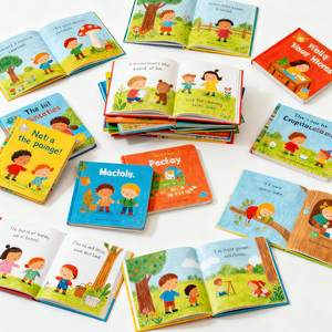 Factory Custom <strong>Kids</strong> Board <strong>Book</strong> Printing Services Children Thick Cardboard <strong>Book</strong> - Product Image 3