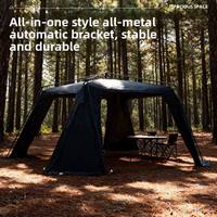 Tente instantanée automatique en maille, grand espace, anti-moustiques, abri solaire extérieur, camping, pique-nique, fête, pêche, jardin, plage, tissu Oxford