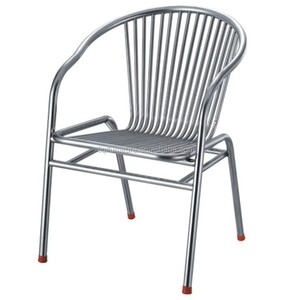 Sillón <span class=keywords><strong>de</strong></span> metal <span class=keywords><strong>de</strong></span> acero inoxidable - Product Image 1