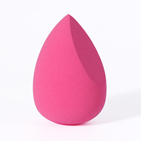 Logo personnalisé mélange de couleurs Multi formes Latex libre éponge de maquillage rose rouge jaune éponge cosmétique éponges de maquillage mélangeur