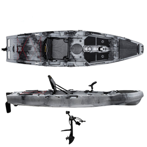 Thuyền câu kayak ngồi trên, có chân vịt và hệ thống truyền động bằng dây đai, một người ngồi, chất liệu LLDPE hoặc HDPE, thương hiệu Viking, dài 11FT, đạt chứng nhận CE, bảo hành 3 năm. - Product Image 1