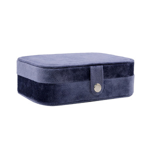 Small Multi-Colour Velvet Jewellery Boxes for Earrings/Rings Storage for <b>Souvenirs</b> & Gifts - Product Image 3
