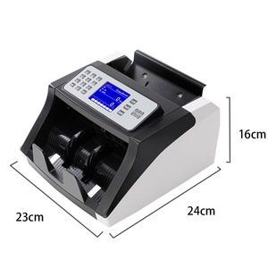 Compteur de factures HL-P20 compteur de valeur manuel détecteur d'argent compteur d'argent détection UV/MG/IR affichage TFT comptage de notes Machine - Product Image 5