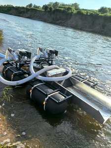 Hoge Prestaties 6 Inch Sifon Goud Baggerschip Voor Stroomwinning: <span class=keywords><strong>Mini</strong></span> Goud Baggerapparatuur Zuig Goud Baggerschip - Product Image 4