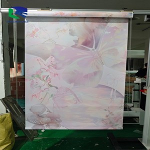 Persianas personalizadas con logotipos impresos, fotos de retratos y hermosos efectos de sombreado <span class=keywords><strong>pintados</strong></span> a través de persianas enrollables de paisaje - Product Image 4