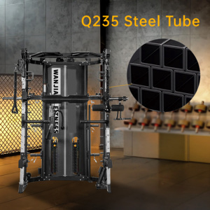 Самая популярная коммерческая стальная для тренажерного зала оборудование для фитнеса со штифтом многофункциональная силовая тренировочная стойка для упражнений - Product Image 2