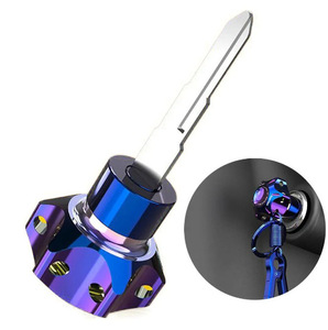 Accessoires de modification pour motos et véhicules électriques, couvre-clé en titane coloré, couvre-clé de scooter - Product Image 1