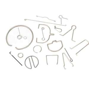 Low Cost Wire Forming Parts Custom Metal Wire Bending Small Steel <b>Hooks</b> <b>Clips</b> Springs OEM Factory Direct Price 0.01-0.10 USD - Product Image 1