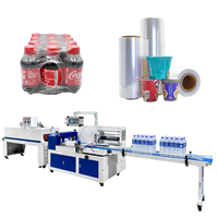Machine d'emballage automatique électrique à film thermorétractable pour les applications alimentaires, des boissons et des produits chimiques, machine d'emballage industrielle
