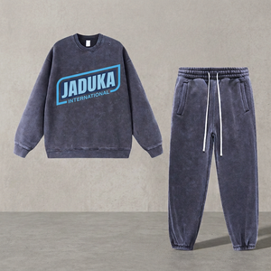 Hot New 100% Cotton Sweatshirt and Trouser <b>Set</b> Two Piece Hooded Sweatshirt <b>Set</b> Custom-made Sweatshirt and <b>Sweatpants</b> <b>Set</b> Unisex - Product Image 1