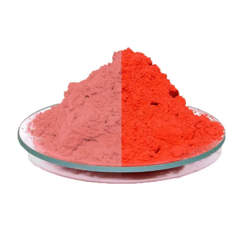 22 Degrees Color to Color Temperature Change Powder Cold Change Powder From Pink To Red