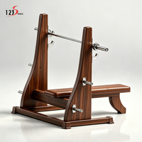 Banc de musculation multifonctionnel en bois de haute qualité pour la maison, réglable, pour exercices de musculation et press de poitrine