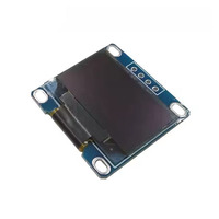 SSD1306 0.96 inç küçük esnek şeffaf OLED renkli dokunmatik ekran 128x64 piksel RGB I2C araba ekran e-kağıt modülleri