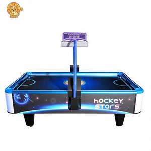 Air Hockey Home Electric Game <b>Table</b> With Solid Wood Cabinet Fan Motor Pucks Strikers for Adults Wholesale Supplier - Product Image 1