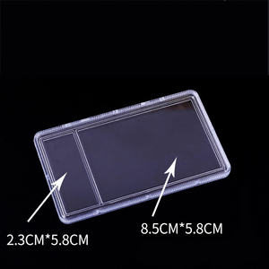 2026 Chất lượng cao nhà sản xuất bán buôn tùy chỉnh chất lượng tốt nhựa trong suốt Tem hộp hiển thị - Product Image 4