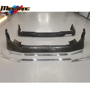 Modellista style body kit front lip rear lip 2017 for Toyota Voxy bodykit