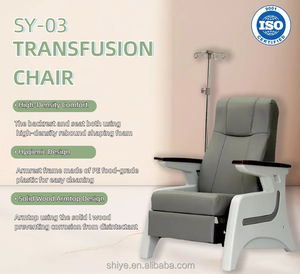 Toptan otomatik uzanmış tıbbi infüzyon sandalye Modern elektrikli ayarlanabilir ucuz fiyat kan bağış sandalye hastaneler için duruyor - Product Image 3