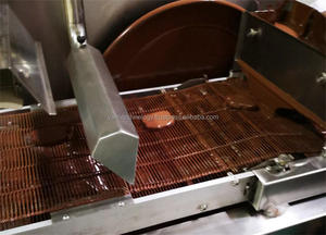 เครื่องทำช็อกโกแลตแผ่นเวเฟอร์เครื่องเคลือบและชุบช็อคโกแลตอัตโนมัติ - Product Image 3